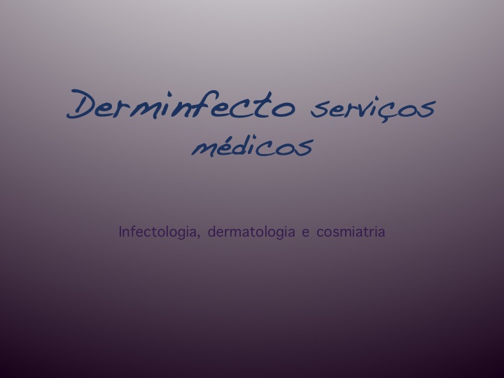 Derminfecto serviços médicos